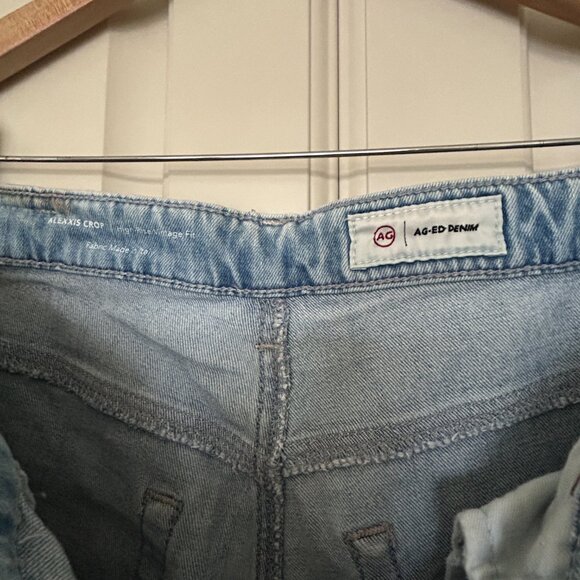 Ag-ed Denim Alexxis crop high rise vintage fit - Picture 2 of 3